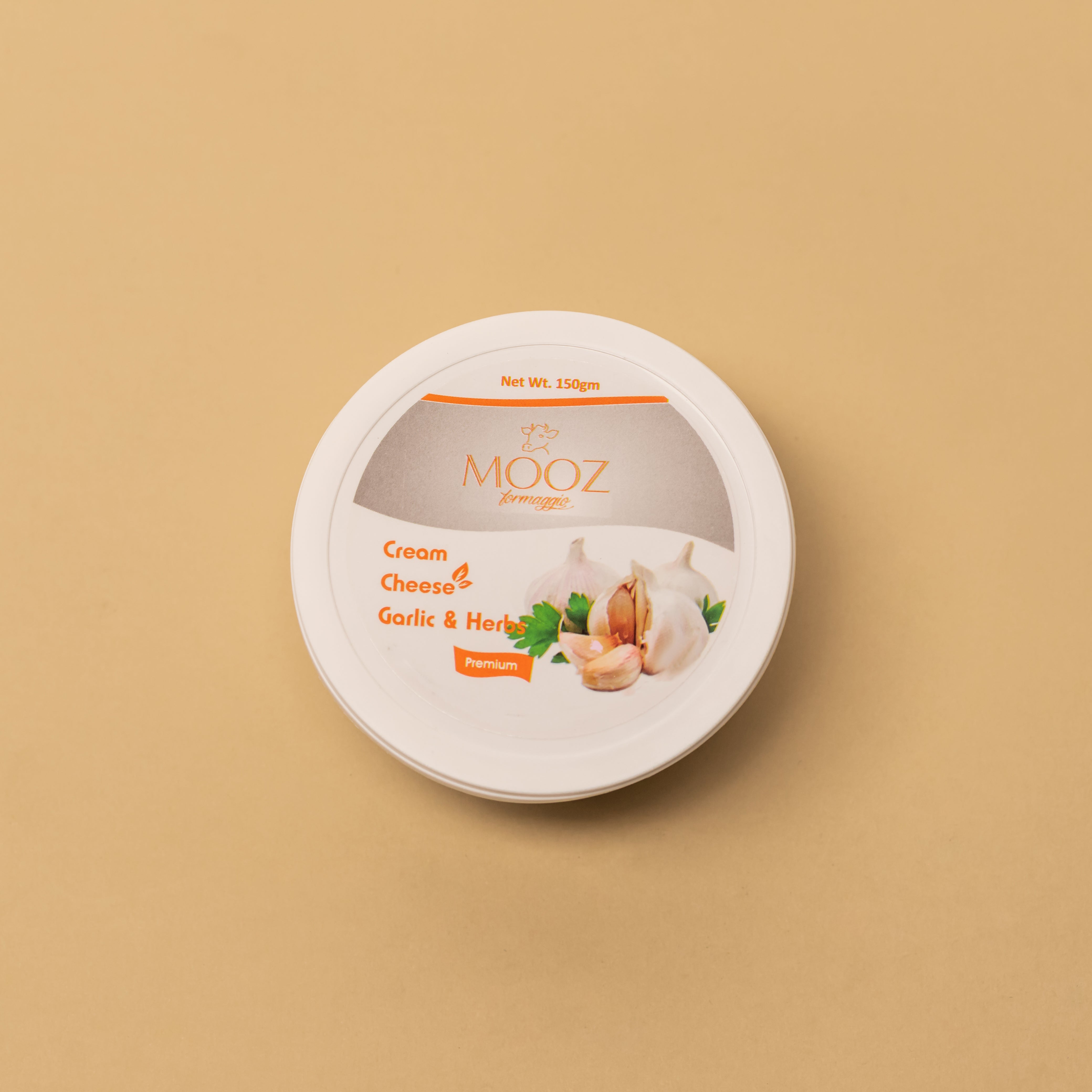 Cream Cheese Garlic & Herbs – MOOZ Formaggio