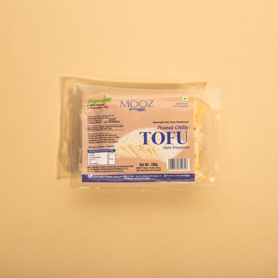 Organic Peanut Chilly Tofu - Soy Paneer