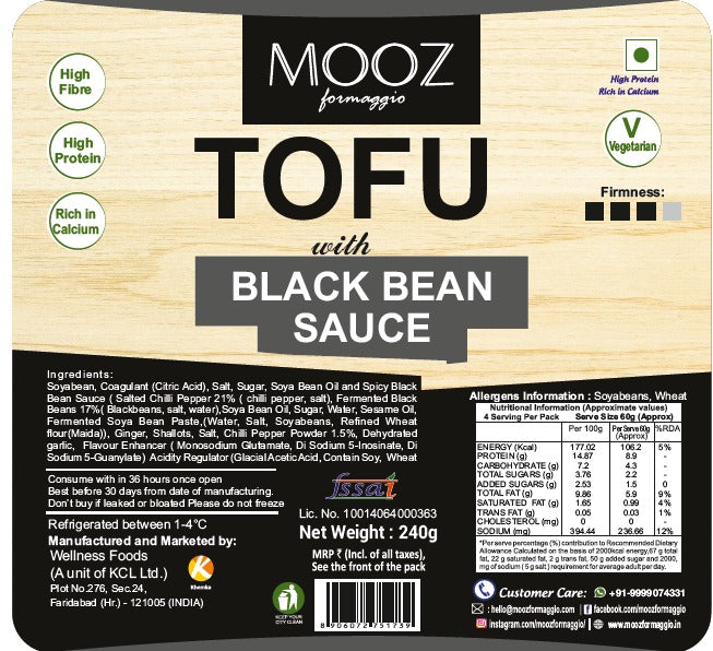 Tofu with Black Bean Sauce